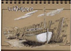 Jour 3. Inspiré du livre How to Paint Boats by Ralph S. Coventry